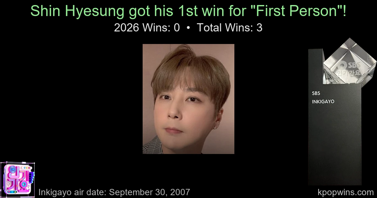 Shin Hyesung - First Person